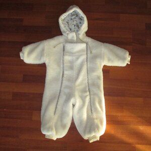 Vintage Sherpa Toddler Snowsuit – 12–24 Months